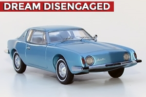 1963 Studebaker Avanti Supercharged Tribute Edition Avanti Blue 1:43